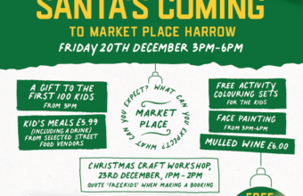 Market Place Harrow Santa Visit Event